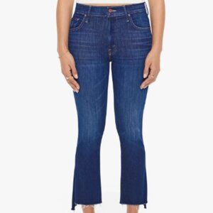 Mother 〰️ Petite Denim Lil Insider Crop Step Fray Jeans